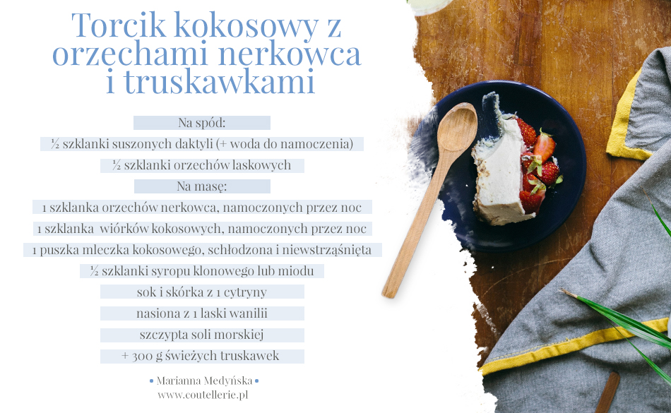 Deser z tapioką i musem z mango