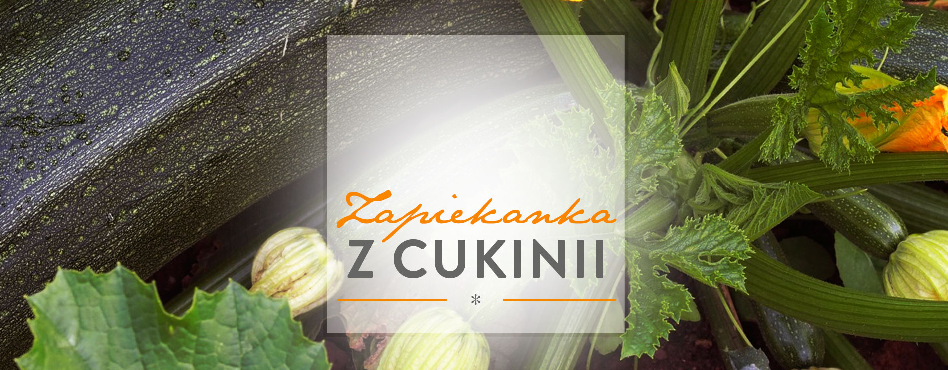 Zapiekanka z cukinii