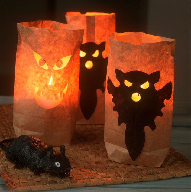 dekoracje na Halloween lampiony