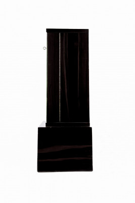 Italian origin art-deco dry bar attributed to Osvaldo Borsani in macassar ebony