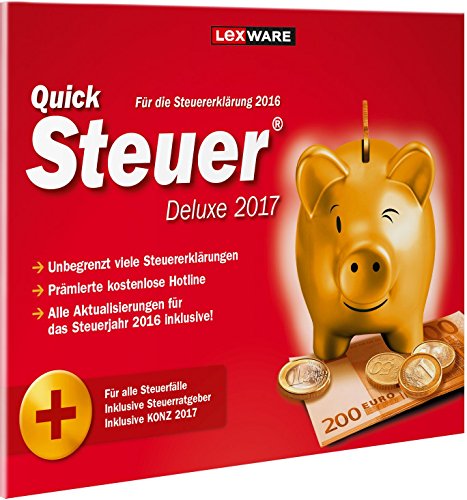 QuickSteuer Deluxe 2017 (für Steuerjahr 2016)