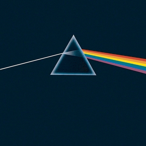 Pink Floyd: The Dark Side of the Moon (1973) Illustration by George Hardie