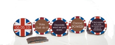 Artisan Du Chocolat Election Buttons