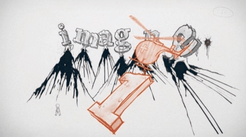 Imagine title sequence for BBC by Bold Creative - commended in the 2010 Design Week Awards TV, film and video graphics category