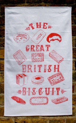Tea towel by Jill Tytherleigh