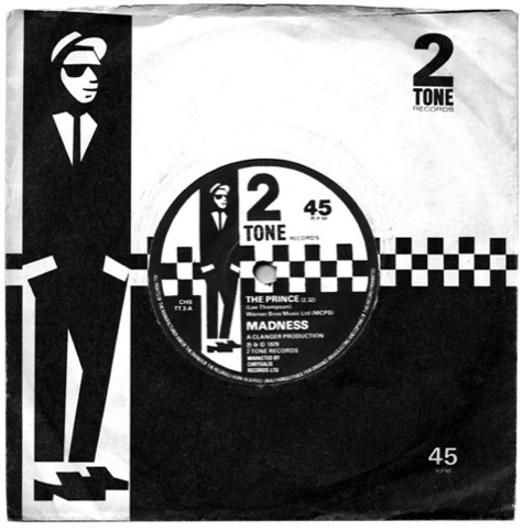 2Tone record sleeve design – creative directed by Jerry Dammers of the Specials