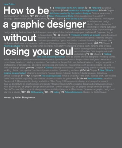 How to be a Graphic Designer Without Losing Your Soul by Adrian Shaughnessy