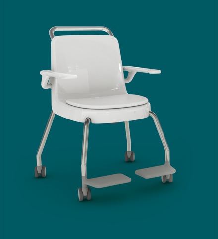 Commode created by Pearson Lloyd with Kirton Healthcare as part of Design Bugs Out