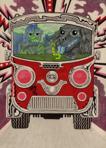 Magic bus by Will Sweeney and Matt Furie