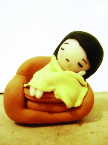 I Remember When minatures installation by May Chu