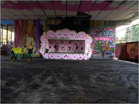 Under the Westway hosts work from street art greats and amateurs alike