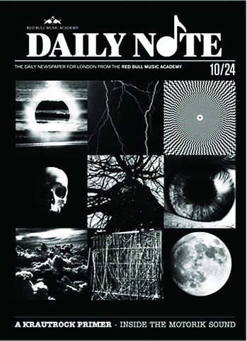 Red Bull’s ‘Daily Note’ free newspaper cover by Trevor Jackson