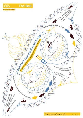 Cutting away different sections of the sheet allows you to create a combination of different masks