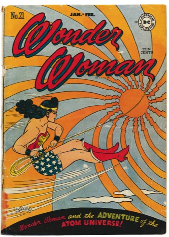 Wonder Woman No. 21. Cover art, H. G. Peter, copyright DC Comics