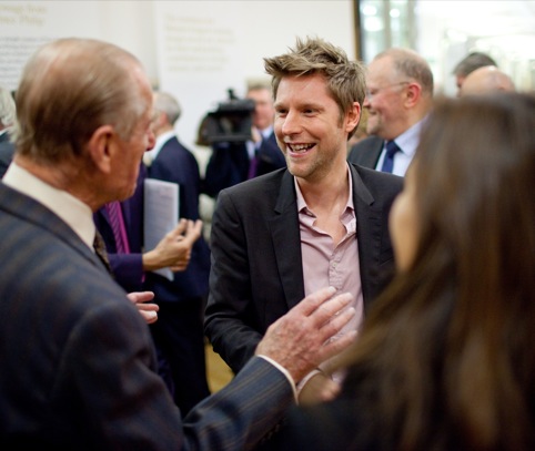 HRH Prince Philip and Chris Bailey