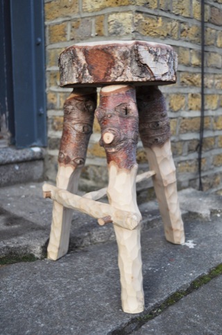 The Christmas tree stool