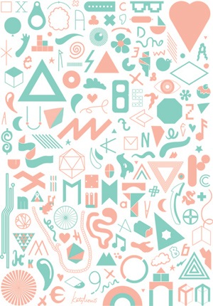 Recycled bits by Kate Moross