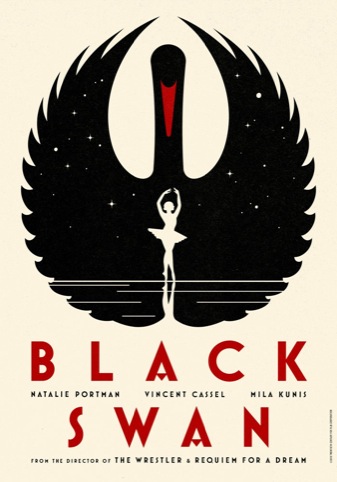 One of four teaser posters for Black Swan