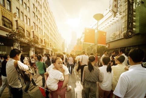 Nanjing Road by Andrew Brooks