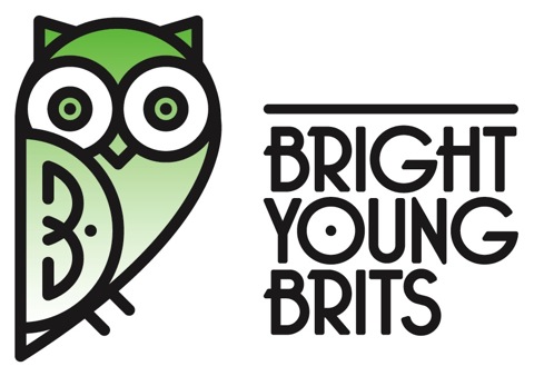 The Bright Young Brits logo by Magpie Studio