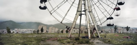 Ferris Wheel Reverse Angle, Armenia, by Wim Wenders courtesy of Haunch of Venison