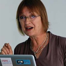 Julia Cassim, who leads the Inclusive Design Challenge