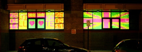 post-it mural