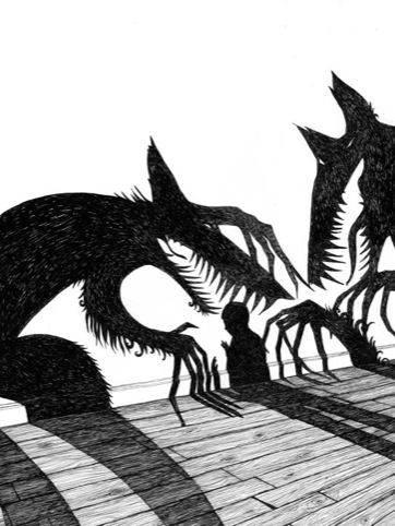 From Anna the Juniper Dog, illustrations by Rohan Daniel Eason
