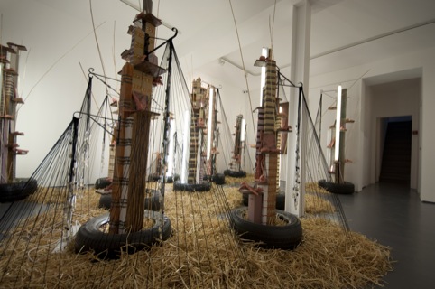 Katie Louise Surridge, And in Pole Position 2011. Courtesy of the artist and EB  Flow