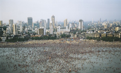 Beyond the high-rise city, religious festivals regularly transform Mumbai's waterfront by Jehangir Sorabjee