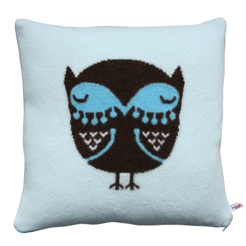 Donna Wilson's Blue Owl Cushion