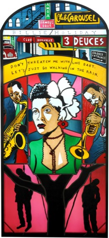 Billie Holiday by Neal Fox