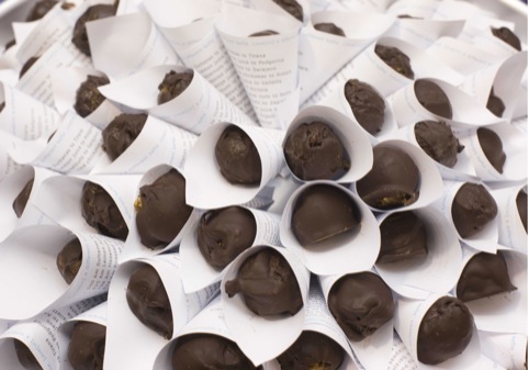 Cittadellarte’s Love in a Different Kefte chocolates