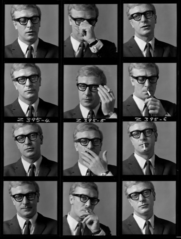 Michael Caine, contact sheet 1964