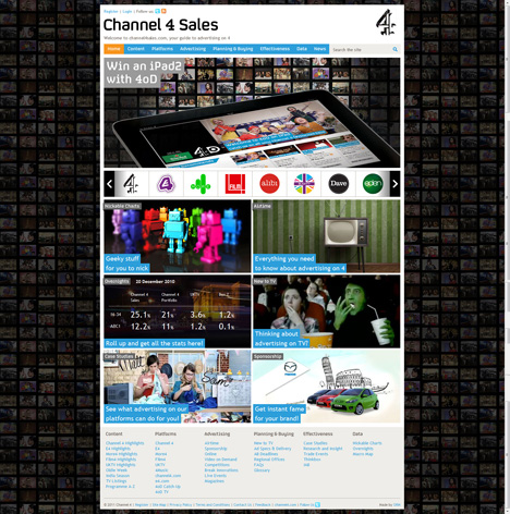 Channel 4 new website