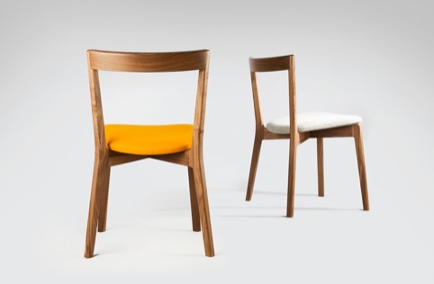 Cross Side Chair by David Irwin