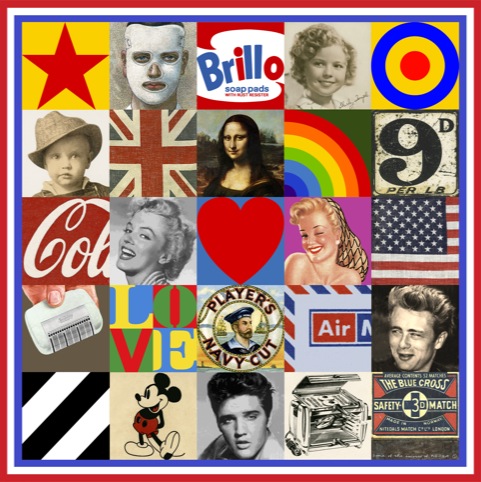 Sir Peter Blake Some of the Sources of Pop Art No 7