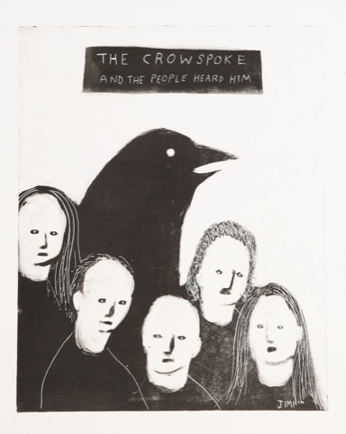 The Crow Spoke