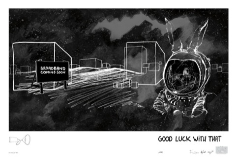 We colonise the moon: ‘Good Luck With That’ by Sue Corke and Hagen Betzweiser