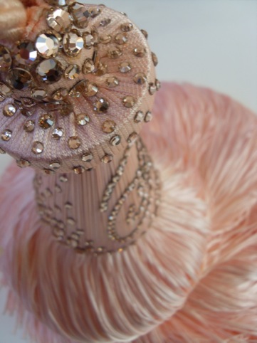 up close and personal with Dita Von Teese's tassel