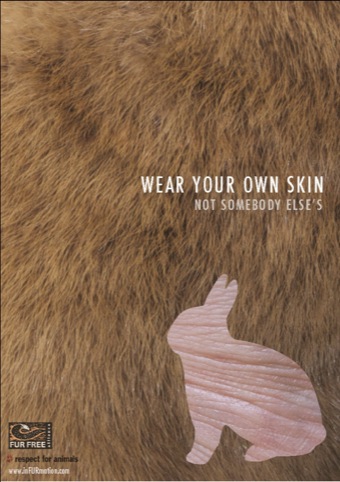 Lauren Ford's Design Against Fur poster