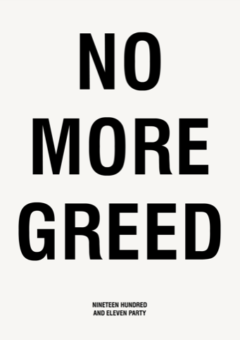 No More Greed