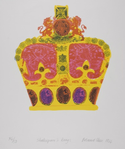 Bernard Cheese – Shakespeare’s Kings, Lithograph, 1964