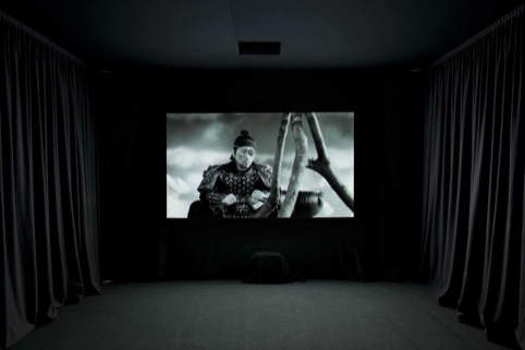 Yang Fudong Installation view