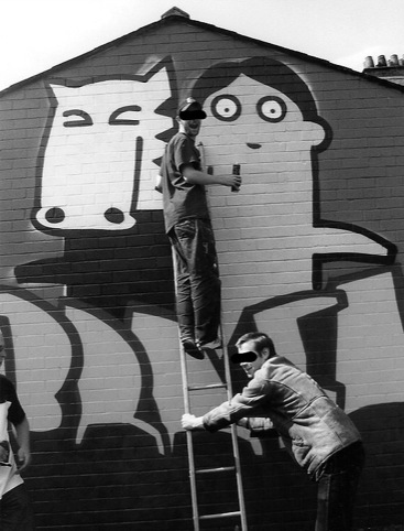 Kid Acne ZebraFace, 2001