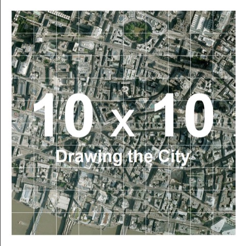 10x10 Drawing in the City