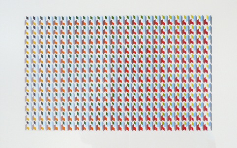 Jacqueline Poncelet, from the 'Bryn Ogwyr' series, gouache on cartridge paper (2011)
