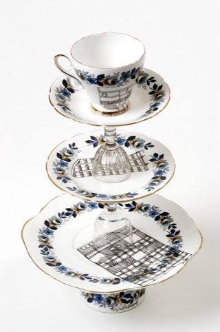 Esther Coombs cake stand