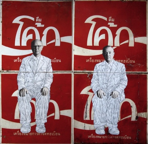 Gilbert and George on Coke