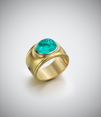 Leo de Vroomen, Paraiba Tourmaline and Gold Bangle 2011